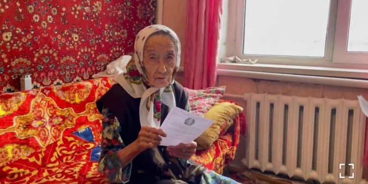 99-летняя ветеран тыла проголосовала на выборах