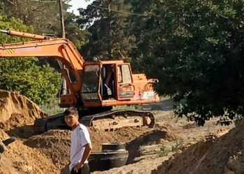 Строительство водопровода в Подхозе Березовка продолжилось