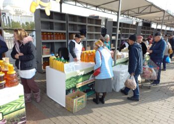 Ауыл шаруашылығы өнімдерінің жәрмеңкесі өтті