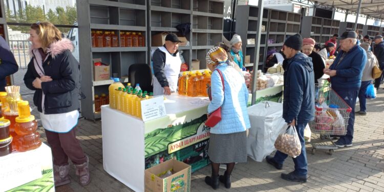 Ауыл шаруашылығы өнімдерінің жәрмеңкесі өтті