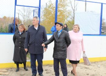 Рабочая группа областного филиала партии «AMANAT» посетила Бородулихинский район