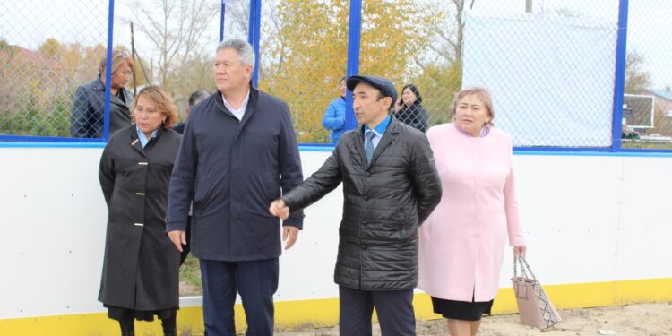 Рабочая группа областного филиала партии «AMANAT» посетила Бородулихинский район