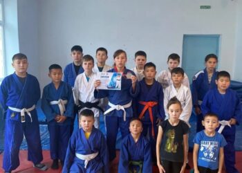 Юные Дзюдоисты на Чемпионате Республики