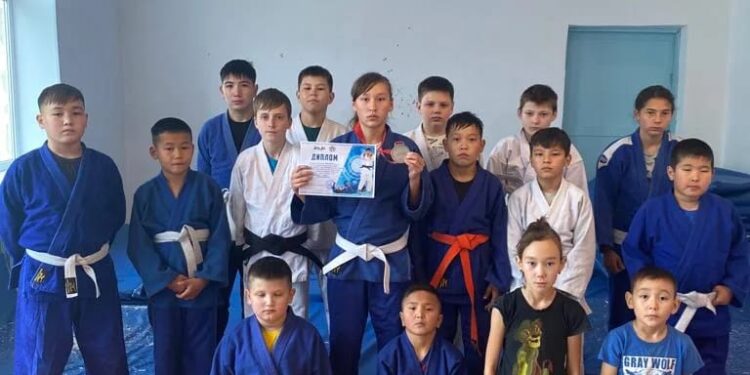 Юные Дзюдоисты на Чемпионате Республики