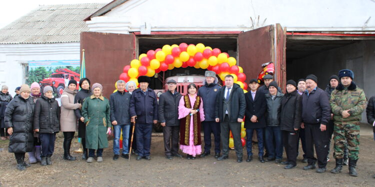 Жаңа өрт сөндіру бекеті ашылды