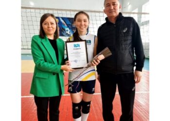 Волейболшы қыздар бақ сынасты