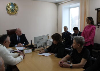 Прием граждан  в поселке Жезкент