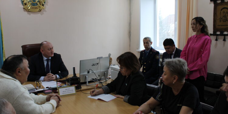 Прием граждан  в поселке Жезкент