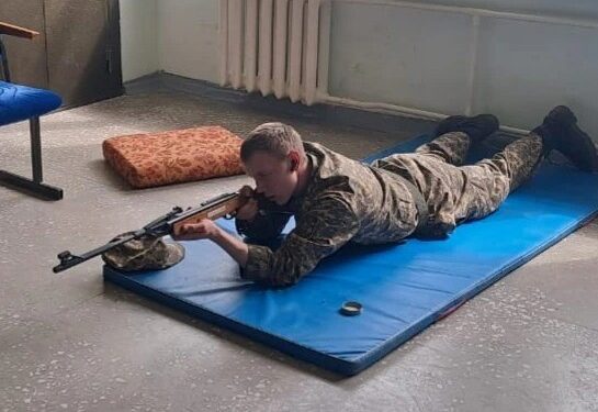 Жас ұландар әскери сайыста