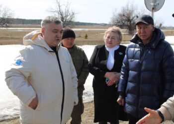 Сенатор прибыл  в Бородулихинский район