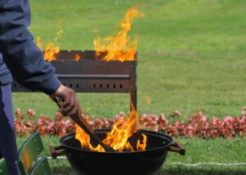 Обеспечение пожарной безопасности при использовании открытого огня и мангалов при приготовлении пищи