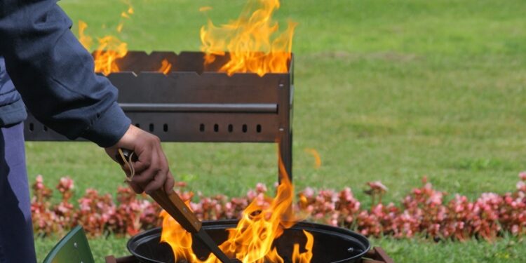 Обеспечение пожарной безопасности при использовании открытого огня и мангалов при приготовлении пищи