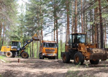 Устраняются последствия паводков