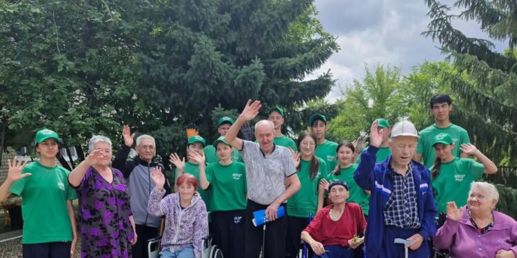 «Жасыл Ел» в Бородулихинском центре оказания специальных социальных услуг