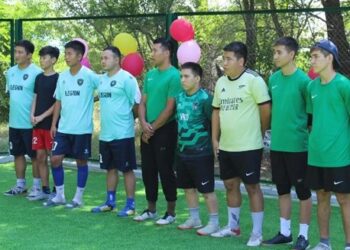 Шағын футбол алаңы ашылды