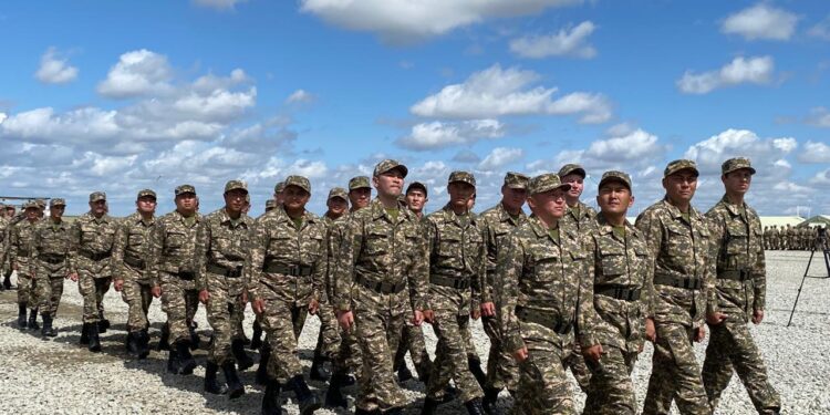 Әскери міндеттілер оқу-жаттығу жиынында