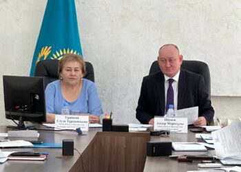 Заседание Бородулихинского районного акимата