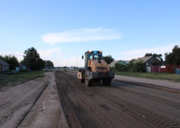 Дорога покроется асфальтом