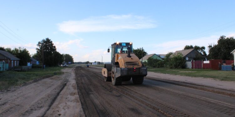 Дорога покроется асфальтом