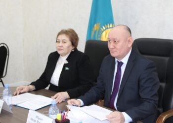 Заседание акимата Бородулихинского района