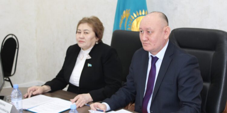 Заседание акимата Бородулихинского района