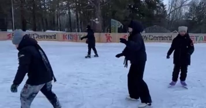 Зимние развлечения  в лагере «Кристалл»