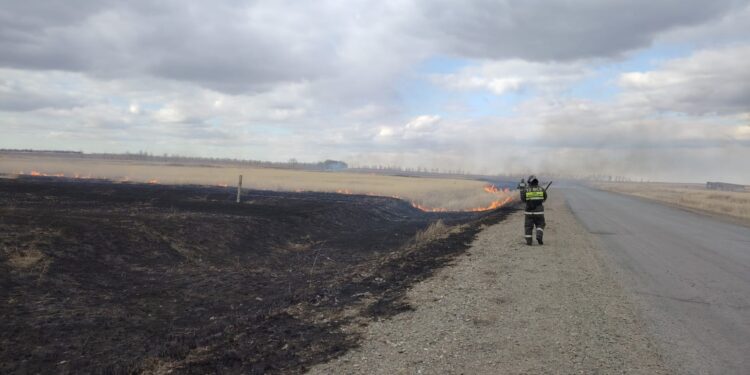 Ағымдағы жылдың 14 сәуірінен бастап Абай облысының аумағында өрт қауіпті маусым басталды