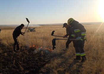 Произошло 3 загорания на открытой территории
