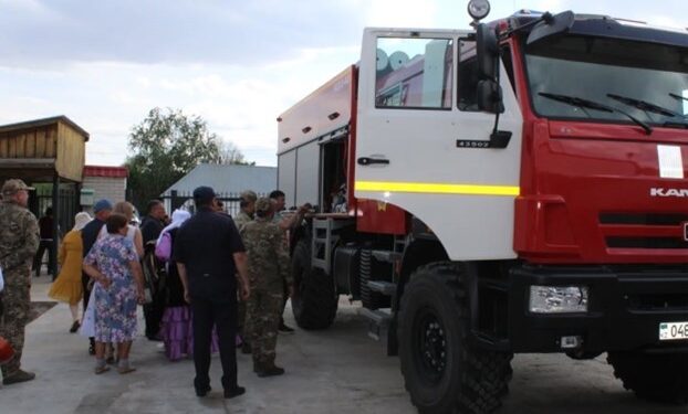 ӨРТ СӨНДІРУ ТЕХНИКАСЫ ТАПСЫРЫЛДЫ