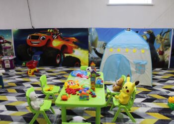 В Бородулихе открылось новое место досуга для самых маленьких