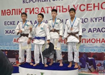 ДЗЮДОДАН ОБЛЫСТЫҚ ЧЕМПИОНАТТА ТОП ЖАРДЫ