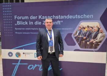 СЕРГЕЙ ДЕРКСЕН  «БІРЛІК» МЕДАЛІМЕН МАРАПАТТАЛДЫ