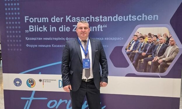 СЕРГЕЙ ДЕРКСЕН «БІРЛІК» МЕДАЛІМЕН МАРАПАТТАЛДЫ