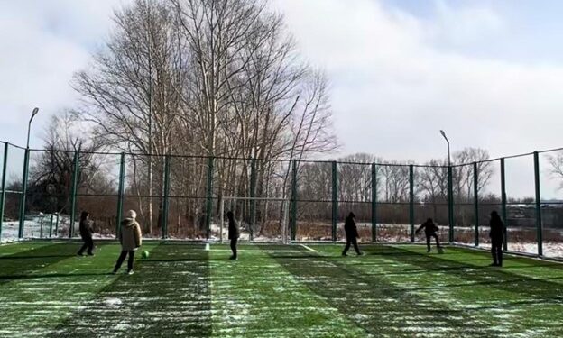 ПЕСЧАНКА АУЫЛЫНДА ФУТБОЛ АЛАҢЫ АШЫЛДЫ