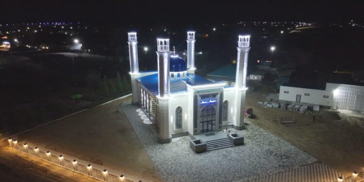 Открытие районной мечети имени Абая