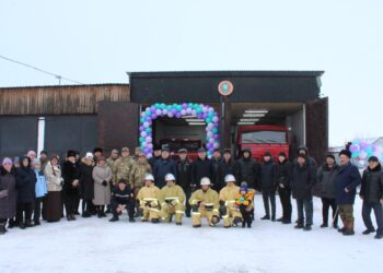 В Дмитриевке открыт  новый пункт пожаротушения