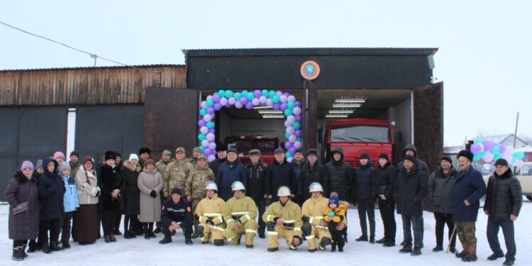 В Дмитриевке открыт новый пункт пожаротушения