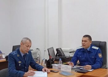 ПРОКУРОР ЕҢБЕК ҰЖЫМЫМЕН КЕЗДЕСУ ӨТКІЗДІ