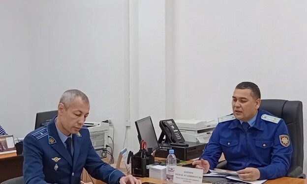 ПРОКУРОР ЕҢБЕК ҰЖЫМЫМЕН КЕЗДЕСУ ӨТКІЗДІ