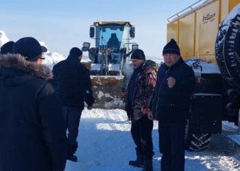 Дорога к Акши: после обращения  жителей проблема решена